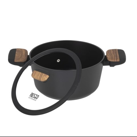 Resto Kitchenware Mon 2,6 l Okrągły Czarny, Drewno