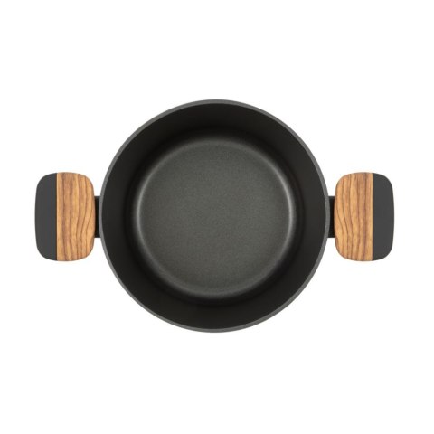 Resto Kitchenware Mon 2,6 l Okrągły Czarny, Drewno