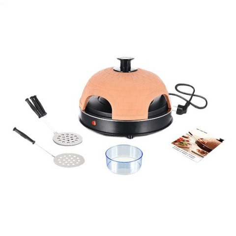Emerio PO-115985 urządzenie do wypieku pizzy 4 pizza(e) 900 W Czarny, Pomarańczowy Emerio PO-115985 urządzenie do wypieku pizzy 4 pizza(e) 900 W Czarny, Pomarańczowy