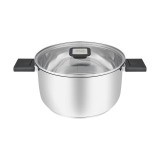 Resto Kitchenware Anser 4,4 l Okrągły Czarny, Stal nierdzewna