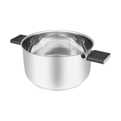 Resto Kitchenware Anser 4,4 l Okrągły Czarny, Stal nierdzewna