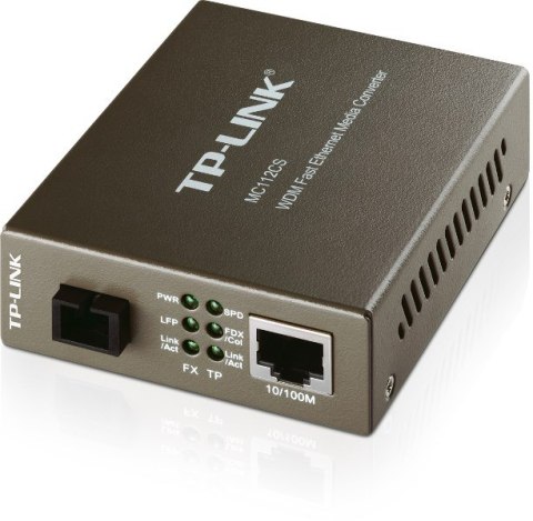 Konwerter światłowodowy TP-LINK MC112CS Konwerter światłowodowy TP-LINK MC112CS