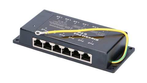 EXTRALINK 6 PORTOWY POE INJECTOR GIGABIT ETHERNET EXTRALINK 6 PORTOWY POE INJECTOR GIGABIT ETHERNET
