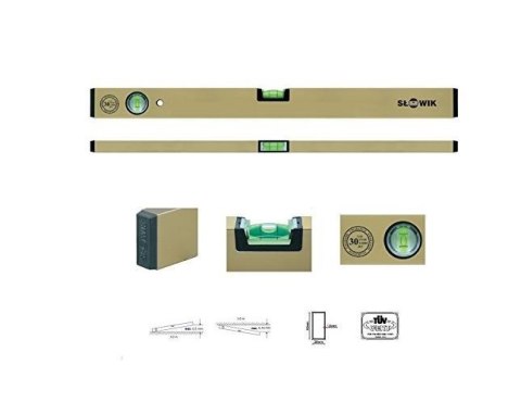 SŁOWIK POZIOMNICA ZŁOTA P01 1200mm SŁOWIK POZIOMNICA ZŁOTA P01 1200mm