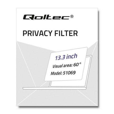 Qoltec 51069 filtr do ekranu 33,8 cm (13.3") Qoltec 51069 filtr do ekranu 33,8 cm (13.3")