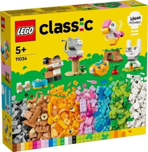 LEGO(R) CLASSIC 11034 Kreatywne zwierzątka LEGO(R) CLASSIC 11034 Kreatywne zwierzątka