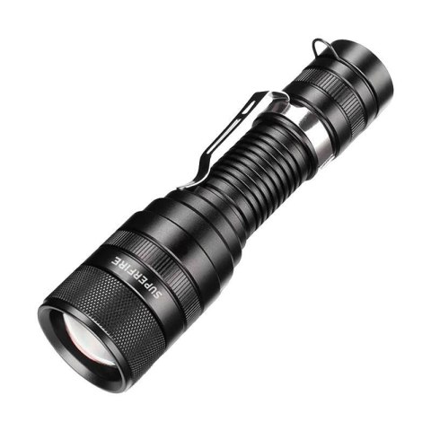 Latarka Superfire F5, 1100lm, USB Latarka Superfire F5, 1100lm, USB