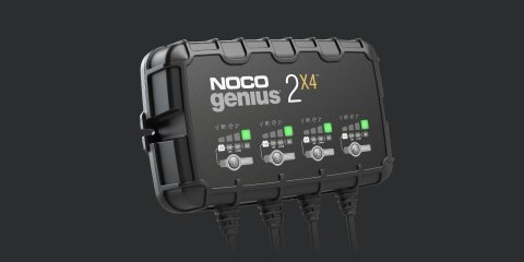 GENIUS2X4 8A 4-Bank Battery Charger GENIUS2X4 8A 4-Bank Battery Charger
