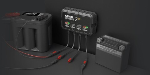 GENIUS2X4 8A 4-Bank Battery Charger GENIUS2X4 8A 4-Bank Battery Charger