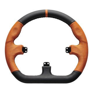 Asetek SimSports GT - obręcz - zamknięte D, czarno-pomarańczowa