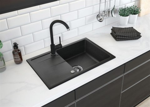 Deante Leda ZRD2113 zlewozmywak granitowy 67x44 cm Deante Leda ZRD2113 zlewozmywak granitowy 67x44 cm