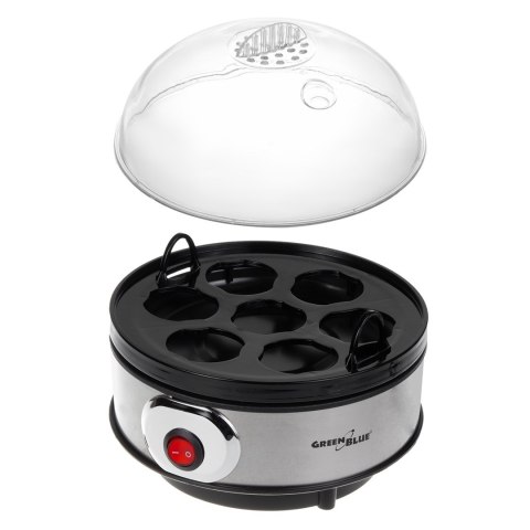 GREENBLUE AUTOMATYCZNY JAJOWAR, MOC 400W, DO 7 JAJ, MIARKA, 220-240V~, 50 HZ GB572 GREENBLUE AUTOMATYCZNY JAJOWAR, MOC 400W, DO 7 JAJ, MIARKA, 220-240V~, 50 HZ GB572