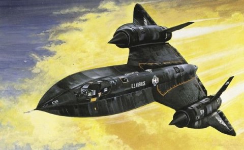ITALERI SR-71 Blackbird with Drone ITALERI SR-71 Blackbird with Drone