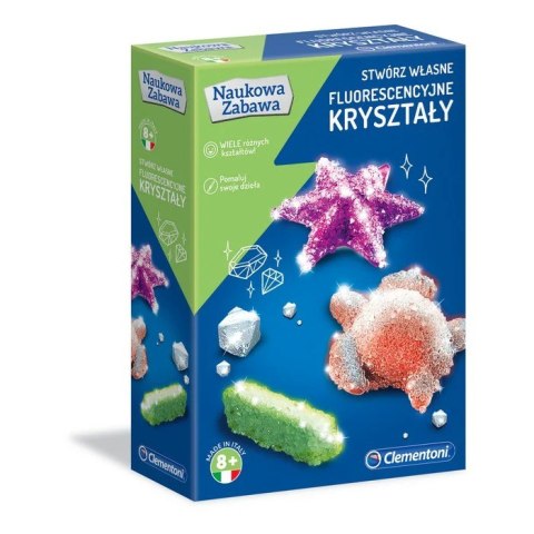 Zestaw naukowy Fluorescencyjne Kryształy Zestaw naukowy Fluorescencyjne Kryształy