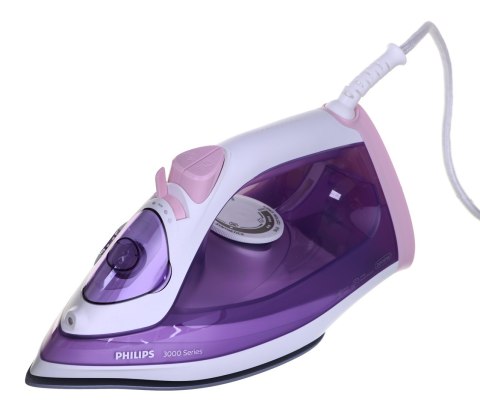 Philips 3000 series DST3010/30 żelazko Żelazko parowe Płyta ceramiczna 2000 W Fioletowy, Biały