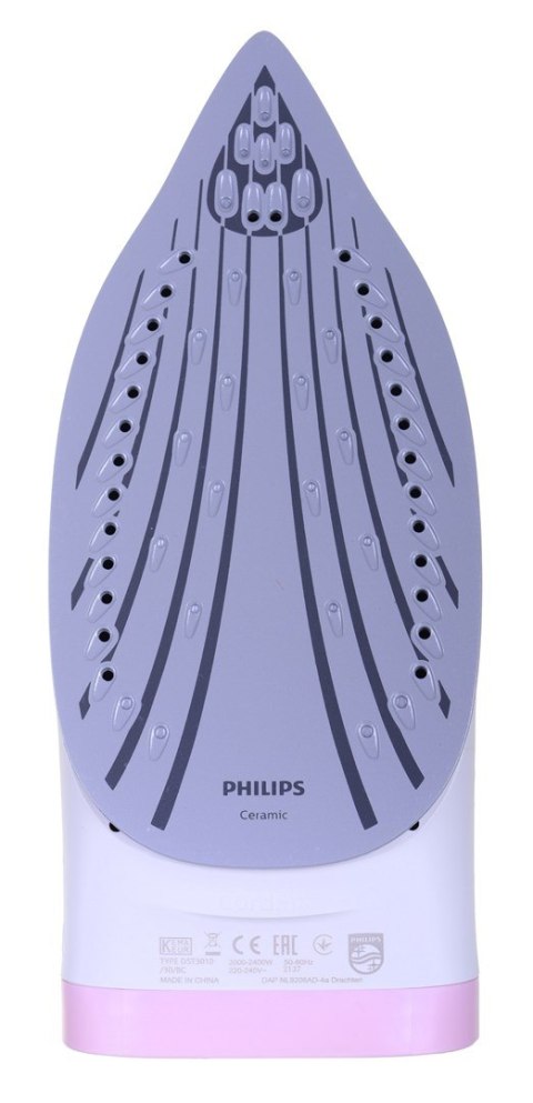 Philips 3000 series DST3010/30 żelazko Żelazko parowe Płyta ceramiczna 2000 W Fioletowy, Biały
