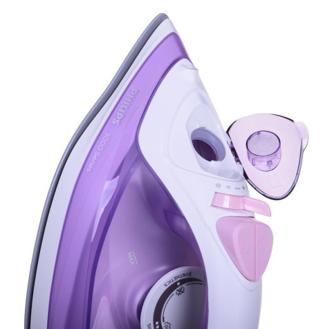 Philips 3000 series DST3010/30 żelazko Żelazko parowe Płyta ceramiczna 2000 W Fioletowy, Biały