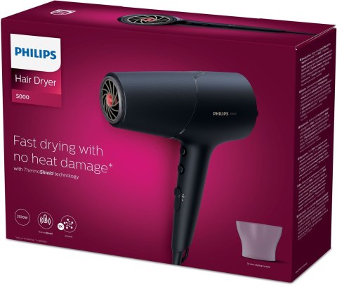 Philips 5000 series BHD504/00 Suszarka do włosów z technologią ThermoShield Philips 5000 series BHD504/00 Suszarka do włosów z technologią ThermoShield