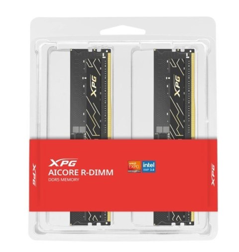 Pamięć XPG AICore DDR5 7200 RDIMM 32GB (2x16) CL34 Pamięć XPG AICore DDR5 7200 RDIMM 32GB (2x16) CL34