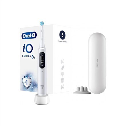 Szczoteczka elektryczna Braun Oral-B iO6 Series Biała Szczoteczka elektryczna Braun Oral-B iO6 Series Biała