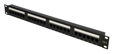 Extralink Patchpanel CAT6 UTP V2 24 porty Extralink Patchpanel CAT6 UTP V2 24 porty