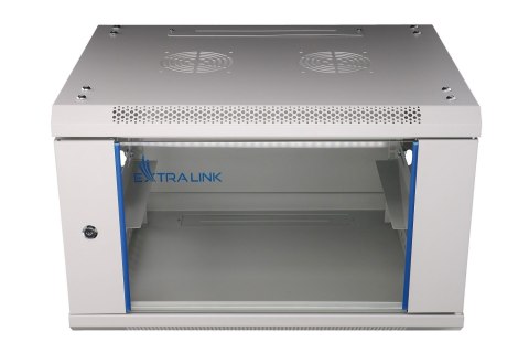 Extralink - szafka wisząca 19" 6U 600x450 Szara Extralink - szafka wisząca 19" 6U 600x450 Szara