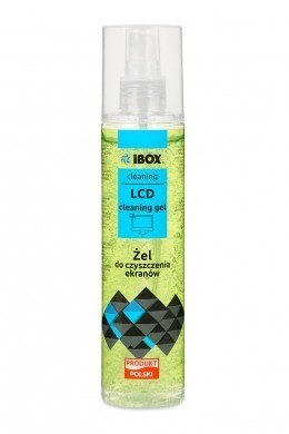 Zestaw akcesoriów IBOX ŻEL+MIKROFIBRA DO EKRANÓW LCD 250ML CHGG2 Zestaw akcesoriów IBOX ŻEL+MIKROFIBRA DO EKRANÓW LCD 250ML CHGG2