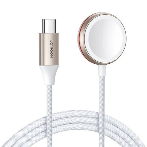 Magnetyczna ładowarka do Apple Watch Joyroom S-IW011 USB-C 5W 1,2m (biała) Magnetyczna ładowarka do Apple Watch Joyroom S-IW011 USB-C 5W 1,2m (biała)