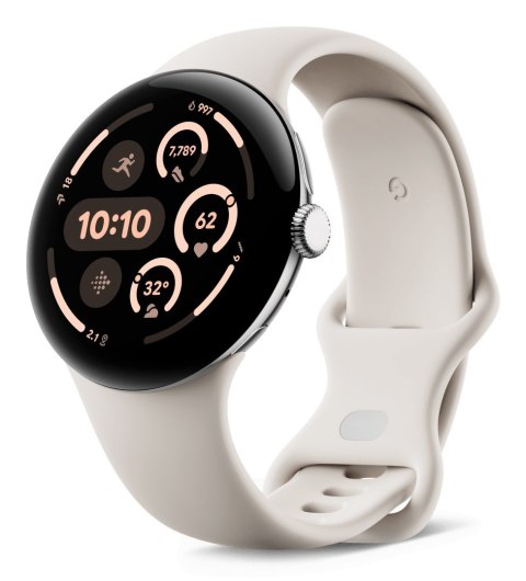 Google Pixel Watch 3 LTE 45mm Silver Porcelain Google Pixel Watch 3 LTE 45mm Silver Porcelain