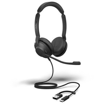 Słuchawki Evolve2 30 SE USB-A amp C MS Stereo Słuchawki Evolve2 30 SE USB-A amp C MS Stereo