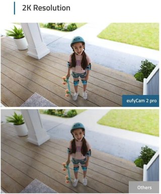 Zestaw kamer Eufy Cam 2 Pro 3+1 - EU/ES/FR/ES biało-szary