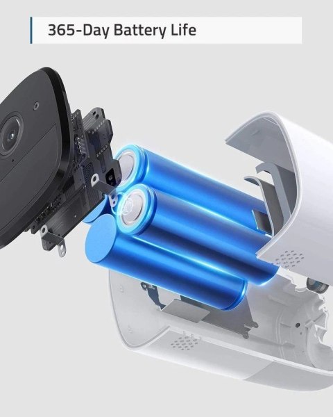 Zestaw kamer Eufy Cam 2 Pro 3+1 - EU/ES/FR/ES biało-szary
