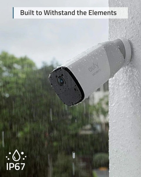 Zestaw kamer Eufy Cam 2 Pro 3+1 - EU/ES/FR/ES biało-szary