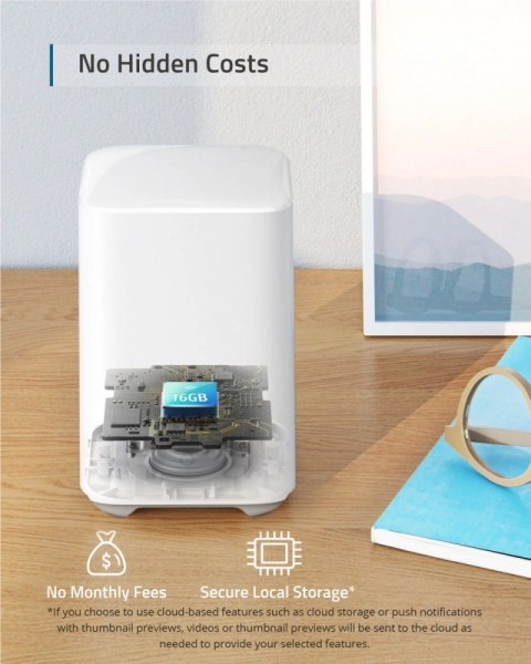 Zestaw kamer Eufy Cam 2 Pro 3+1 - EU/ES/FR/ES biało-szary