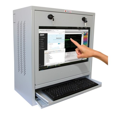 Techly ICRLIM10SV stojak Szafa wisząca Szary Techly ICRLIM10SV stojak Szafa wisząca Szary