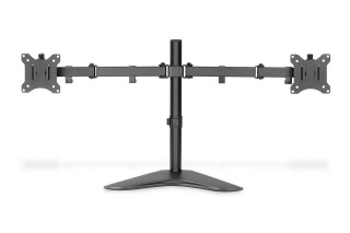 DIGITUS STOJAK BIURKOWY PODWÓJNY 2XLCD MAX. 32" MAX. 2X 8KG UCHYL.-OBROT QUICK-RELEASE DA-90401
