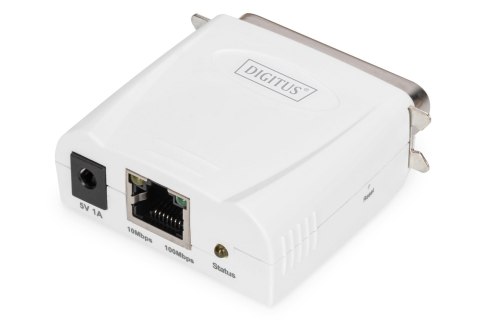 Serwer druku 1x port równoległy (Centr. 36) / RJ45 Serwer druku 1x port równoległy (Centr. 36) / RJ45