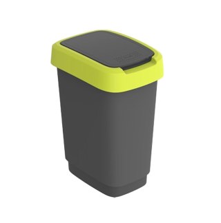 Rotho kosz na śmieci obrotowy TWIST limonkowy 10L