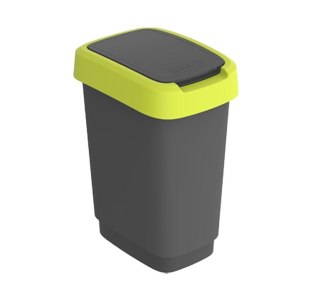 Rotho kosz na śmieci obrotowy TWIST limonkowy 25L