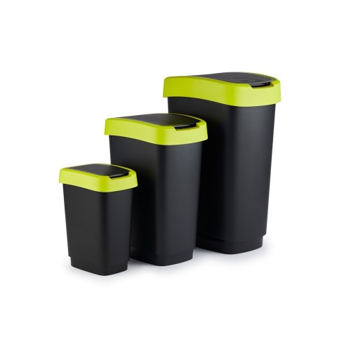 Rotho kosz na śmieci obrotowy TWIST limonkowy 25L Rotho kosz na śmieci obrotowy TWIST limonkowy 25L