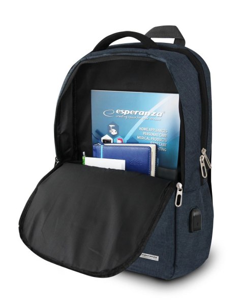 ESPERANZA PLECAK NA NOTEBOOK 15.6" TARANTO ET196