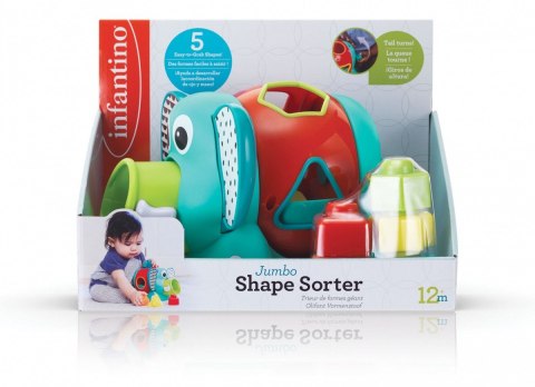 Sorter z klockami - Słoń Infantino Sorter z klockami - Słoń Infantino
