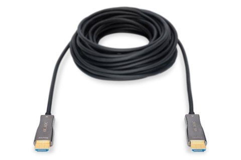 DIGITUS KABEL POŁĄCZENIOWY HYBRYDOWY AOC HDMI 2.0 PREMIUM HIGH SPEED 4K60HZ UHD HDMI A/HDMI A M/M CZARNY 20M AK-330125-200-S DIGITUS KABEL POŁĄCZENIOWY HYBRYDOWY AOC HDMI 2.0 PREMIUM HIGH SPEED 4K60HZ UHD HDMI A/HDMI A M/M CZARNY 20M AK-330125-200-S
