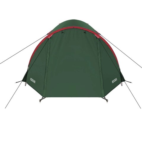 Namiot kempingowy NILS CAMP Rocker NC6013 3 osobowy zielono-czerwony