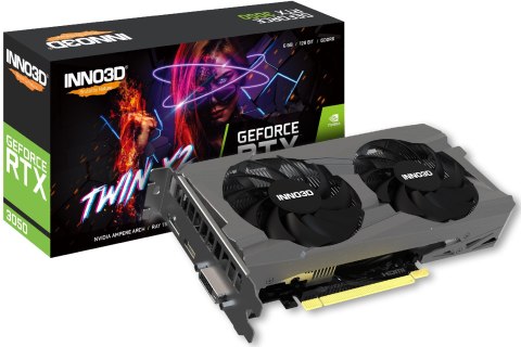 Inno3D GeForce RTX 3050 Twin X2 NVIDIA 6 GB GDDR6 Inno3D GeForce RTX 3050 Twin X2 NVIDIA 6 GB GDDR6