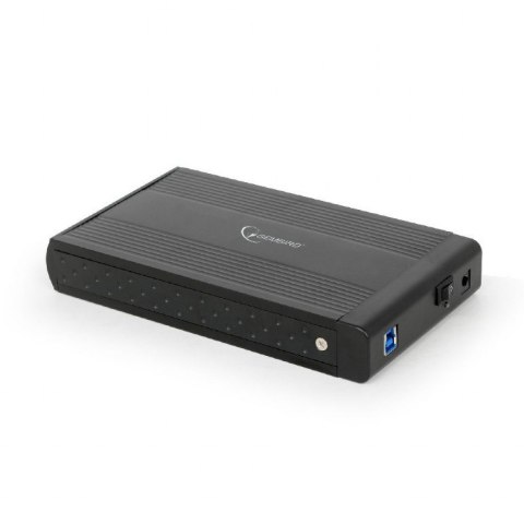 Kieszeń GEMBIRD EE3-U3S-3 (3.5"; USB 3.0; Aluminium; kolor czarny) Kieszeń GEMBIRD EE3-U3S-3 (3.5"; USB 3.0; Aluminium; kolor czarny)
