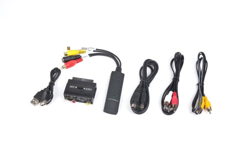 Adapter GEMBIRD UVG-002 (USB M - RCA, S-Video F; 0,50m; kolor czarny) Adapter GEMBIRD UVG-002 (USB M - RCA, S-Video F; 0,50m; kolor czarny)