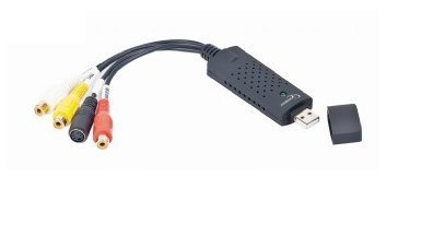 Adapter GEMBIRD UVG-002 (USB M - RCA, S-Video F; 0,50m; kolor czarny) Adapter GEMBIRD UVG-002 (USB M - RCA, S-Video F; 0,50m; kolor czarny)