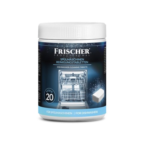 Tabletki do czyszczenia zmywarek Frischer 20szt Tabletki do czyszczenia zmywarek Frischer 20szt