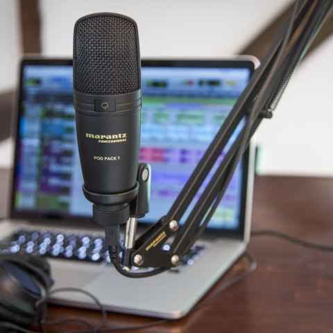 Marantz Professional Pod Pack 1 - mikrofon USB oraz uchwyt Marantz Professional Pod Pack 1 - mikrofon USB oraz uchwyt